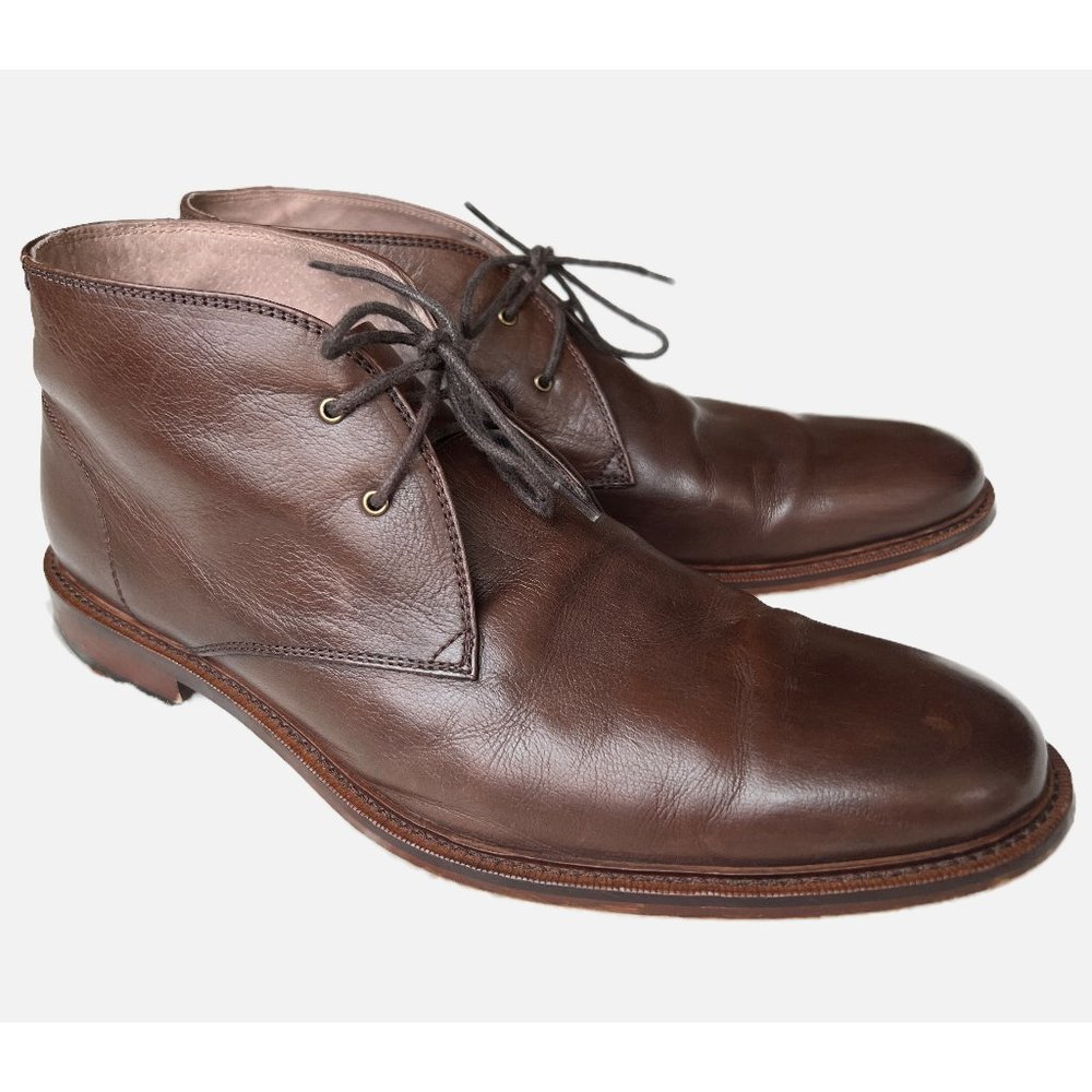 Banana Republic Leather Chukka Boot, Brown, Size 12